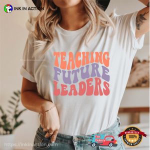 Vintage Teaching Future Leaders Unisex T shirt 2