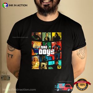 Vintage The Boys Season 4 GTA Style Shirt 2