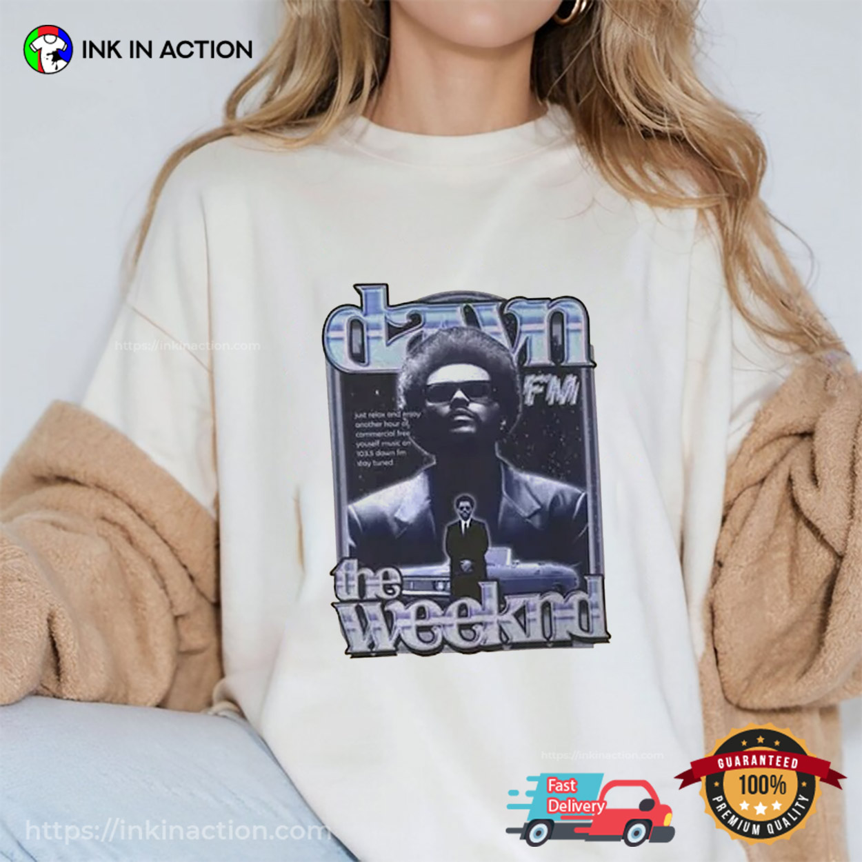 Vintage The Weeknd After Hours Album Comfort Color Tee