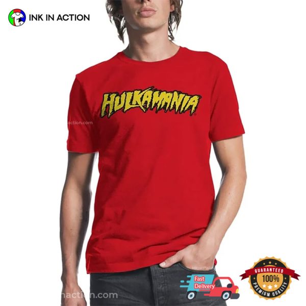 WWE Hulk Hogan Hulkamania Wrestling Tee