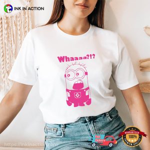 Whaaa Funny Minion Meme T-shirt