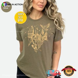 Wizard Castle Book, Whimsical Owl T-Shirt