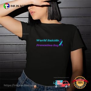 World Suicide Prevention Day Official T shirt 1