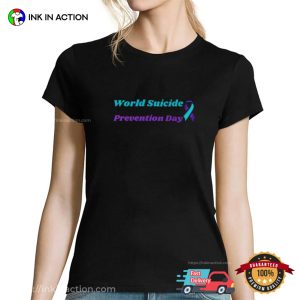 World Suicide Prevention Day Official T shirt 2