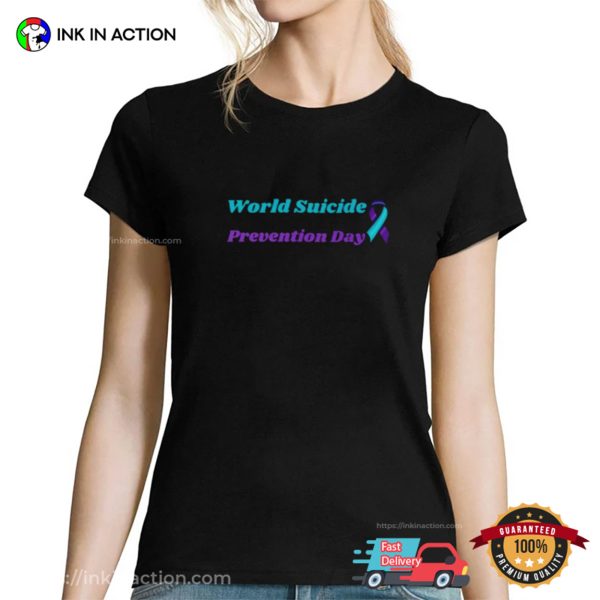 World Suicide Prevention Day Official T-shirt