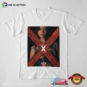 X Maxxxine Movie 2024 Poster T shirt 3