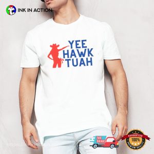 Yee Hawk Tuah USA Cowgirl T-shirt