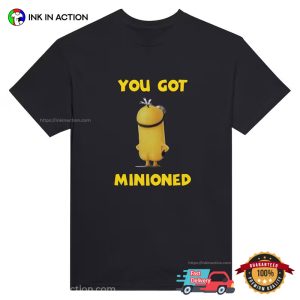 You GOt Minioned Funny Meme T shirt 3