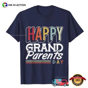 happy grandparents day Retro Style Shirts 2