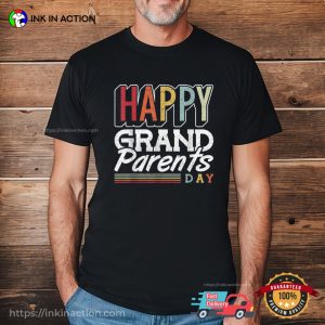 Happy Grandparents Day Retro Style Shirts