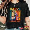 Happy Labor Day Vintage Design Celebration T-shirt