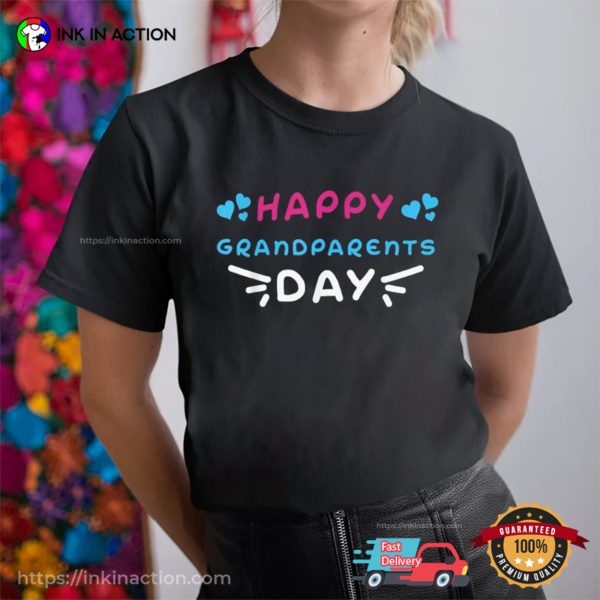 Happy National Grandparents Day Adorable Tee