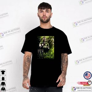 vintage Vinicius jr Real Marid Wallpaper graphic t shirt 2