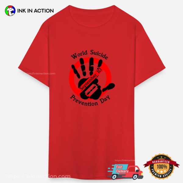 World Suicide Prevention Day September 10 Official T-shirts