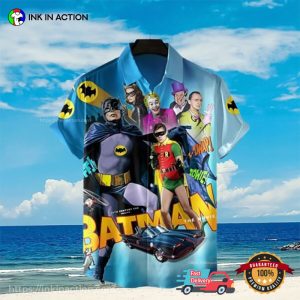 1966 Batman The Movie Hawaiian Shirt