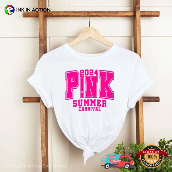 2024 Pink Summer Carnival T-shirt, Pink Tour Merch