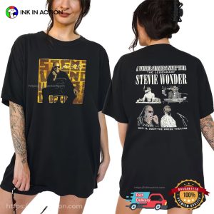 A Wonder Summer's Night Tour The Legendary Stevie Wonder Retro T shirt