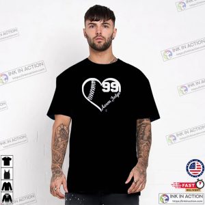 Aaron Judge Heart Number 99 Yankees The Judge Apparel T-Shirt