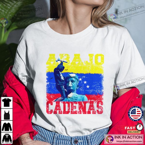 Abajo Cadenas Venezuela Rights T-shirt