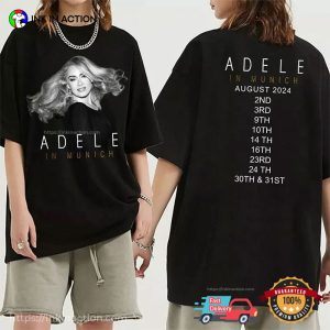 Adele In Munich August 2024 Music Tour Fans Merch 3