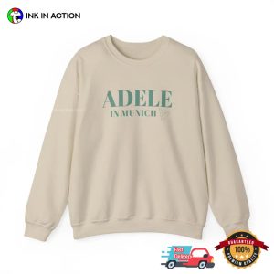 Adele In Munich Show T shirt 4