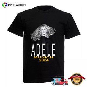 Adele Munich 2024 Tour Tee Shirts 3