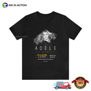 Adele in Munich European Performances Graphic Tee 1