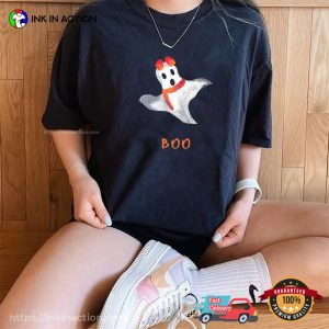 Adorable Boo Ghost Halloween Graphic Shirts