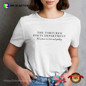 All’s Fair in Love and Poetry TTPD Album T shirt 2