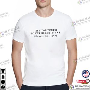 All’s Fair in Love and Poetry TTPD Album T shirt 3