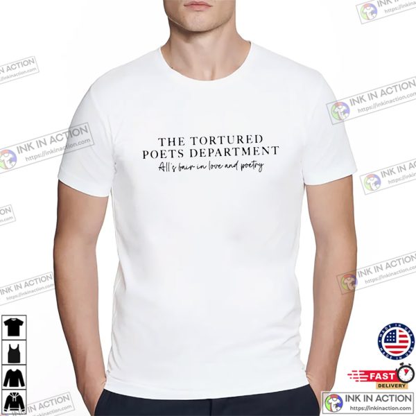 All’s Fair In Love And Poetry TTPD Album T-shirt