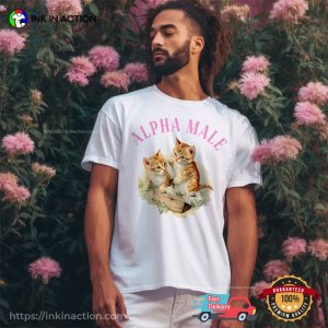 Alpha Male Cat Funny Kitten Shirt 2