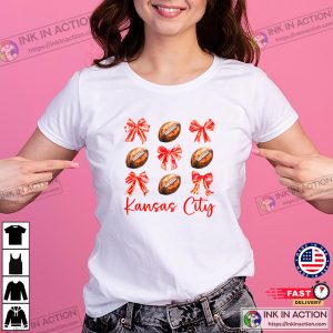 American Football And Coquette Kansas City T-shirt