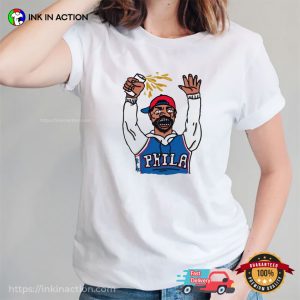 Angry Crazy Fan Philadelphia Phillies Funny T-shirt