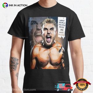 Angry Jake Paul Marvel Comics Style Graphic Tee 3