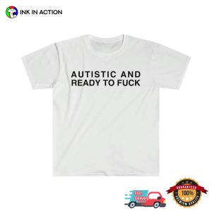 Autistic and Ready to FUCK wolf tearing shirt meme 4