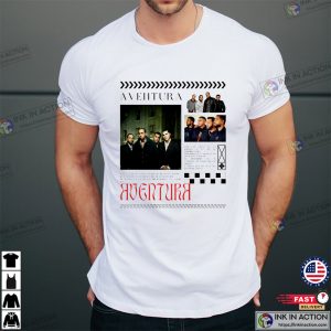 Aventura Cerrando Ciclos Tour 2024 Music T-shirt