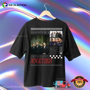 Aventura Cerrando Ciclos Tour 2024 Music T shirt 2