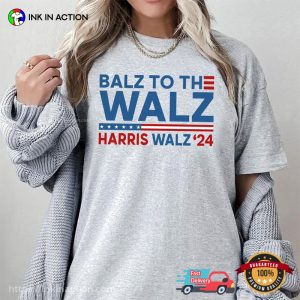 Balz To The Walz President Harris Walz '24 Comfort Colors T shirt 2