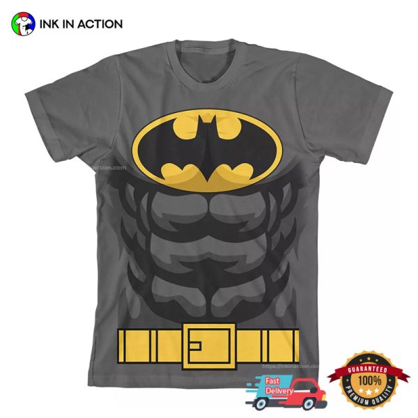 Batman Cosplay Boy’s Charcoal T-shirt