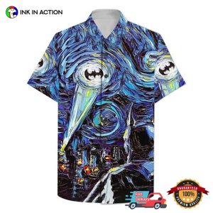 Batman Starry Night Artwork Hawaiian T shirt