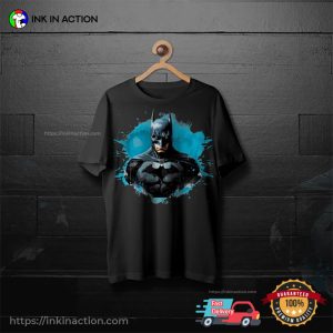 Batman Superhero Colorful Art Graphic T shirt 3