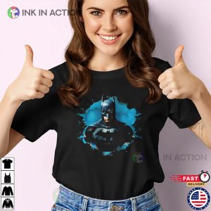 Batman Superhero Colorful Art Graphic T shirt