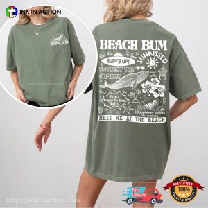 Beach Bum Meet Me At The Beach Comfort Colors T shirt 1