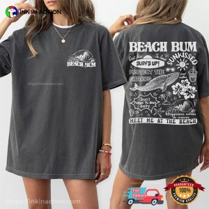 Beach Bum Meet Me At The Beach Comfort Colors T shirt 2