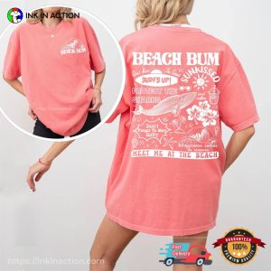 Beach Bum Meet Me At The Beach Comfort Colors T shirt 3