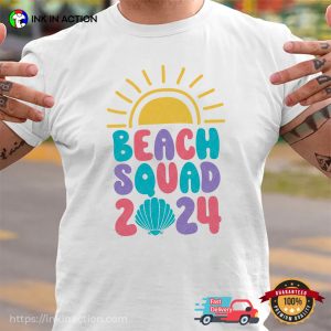 Beach Squad 2024 Family Vacation T-shirt