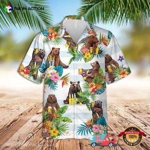 Beer Bear Vacation beer hawaiian shirt 1