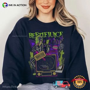 Beetlejuice 1988 Horror Movie vintage halloween shirt 2