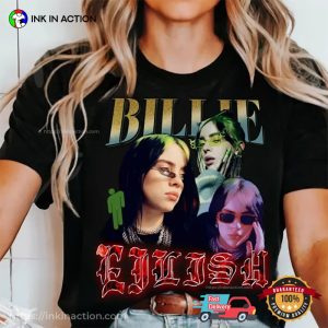 Billie Eilish Vintage Design Concert Shirt 1